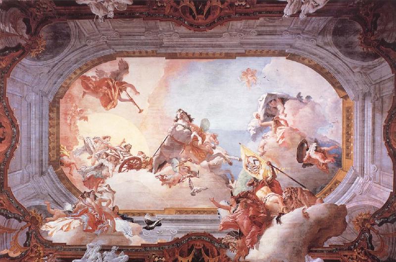 Giovanni Battista Tiepolo Brollopsallegori